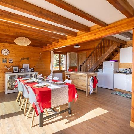 Chalet Les Tilleuls - Jolie Vue Montagne Et Lac Les Angles  Esterno foto
